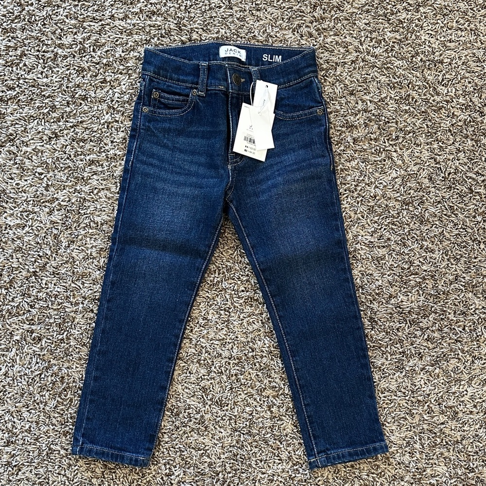 Jack Denim (by Janie and Jack) Slim Fit Jeans